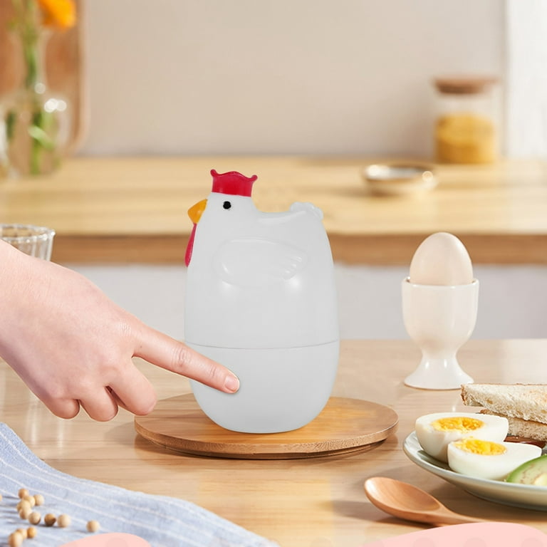 Chick-shaped 1 Boiled Egg Steamer Steamer Pestle Microwave Egg Cooker  Cooking Tools Kitchen Gadgets