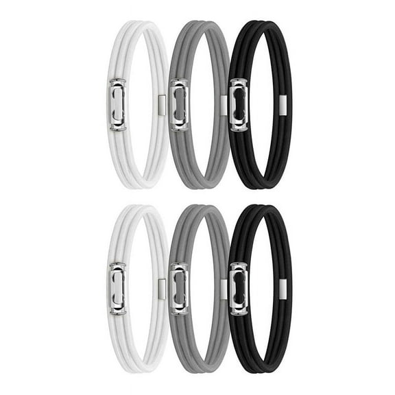 6Pc Garbage Can Bands Cord Lord Adjustable Large Trash Can Rubber Bands Fits 8-33 Gallo_wm25