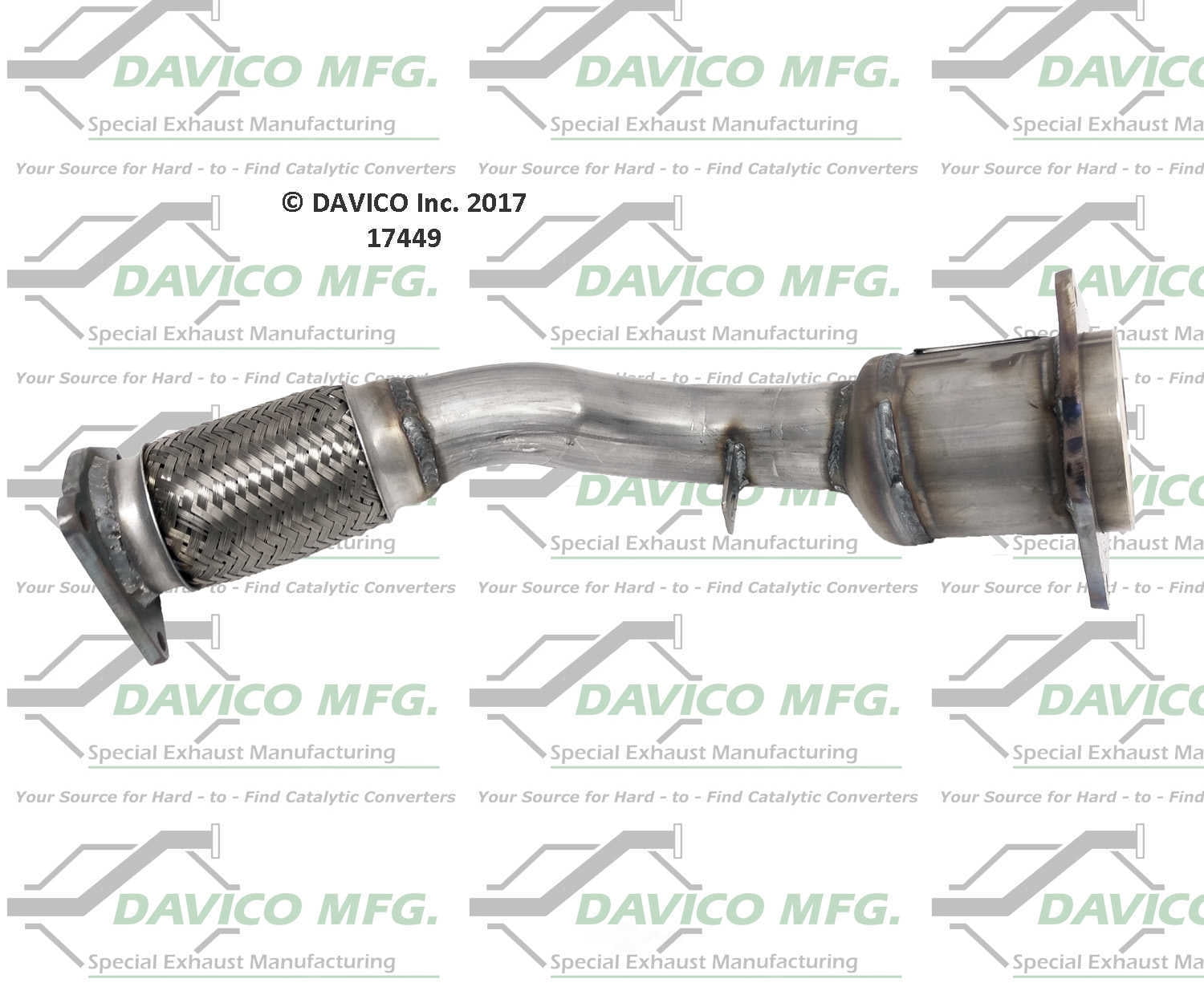 Davico Mfg 17449 Direct-Fit Catalytic Converter