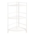 thumbnail image 1 of Estante de esquina de metal plegable Convenience Concepts 3 niveles S10-118, 1 of 1