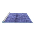 thumbnail image 2 of Ahgly Company Machine Washable Indoor Rectangle Persian Blue Traditional Area Rugs, 4' x 6', 2 of 4