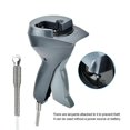 thumbnail image 4 of Stainless Steel Martini Cocktail Glass High Base Wine Glass Unbreakable Wine Glass Metal Bar Champa, 4 of 5