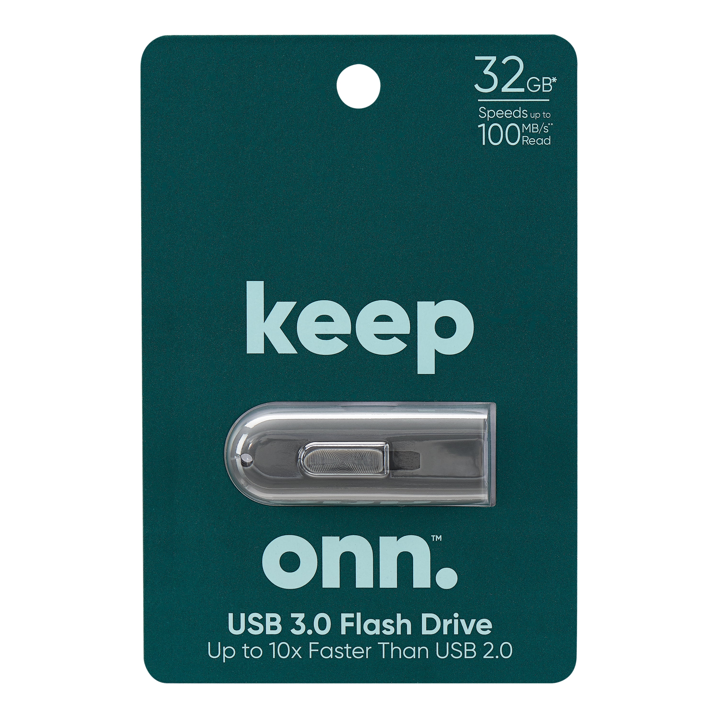 Hsthe Sea Mini USB 3.0 USB Flash Drive 32GB Memory Stick con LED Metal Pen Drive Thumb Drive Blue Code Division Diseño Decorativo con Cuerda para computadora de automóvil 