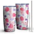 thumbnail image 3 of Leopard Print 20oz Coffee Tavel Tumblers, Stainless Steel Mobile Tumbler, Vacuum Insulated Coffee Mug with Lid, Spill-Proof Travel Cup for Hot & Cold Drinks, 3 of 6