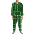 thumbnail image 3 of Hirioo American Football Field1 for Men's Pajama Sets 2 Piece Pjs Men's Long-Sleeved Pajama Set Button Down Sleepwear,S-XXL-XX-Large, 3 of 7