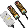 thumbnail image 2 of Hoist Controller, Crane Remote Control, Anti-Fall Waterproof Oil Resistant For Cranes Conveyors DC24V,AC36V,AC220V,AC380V, 2 of 8