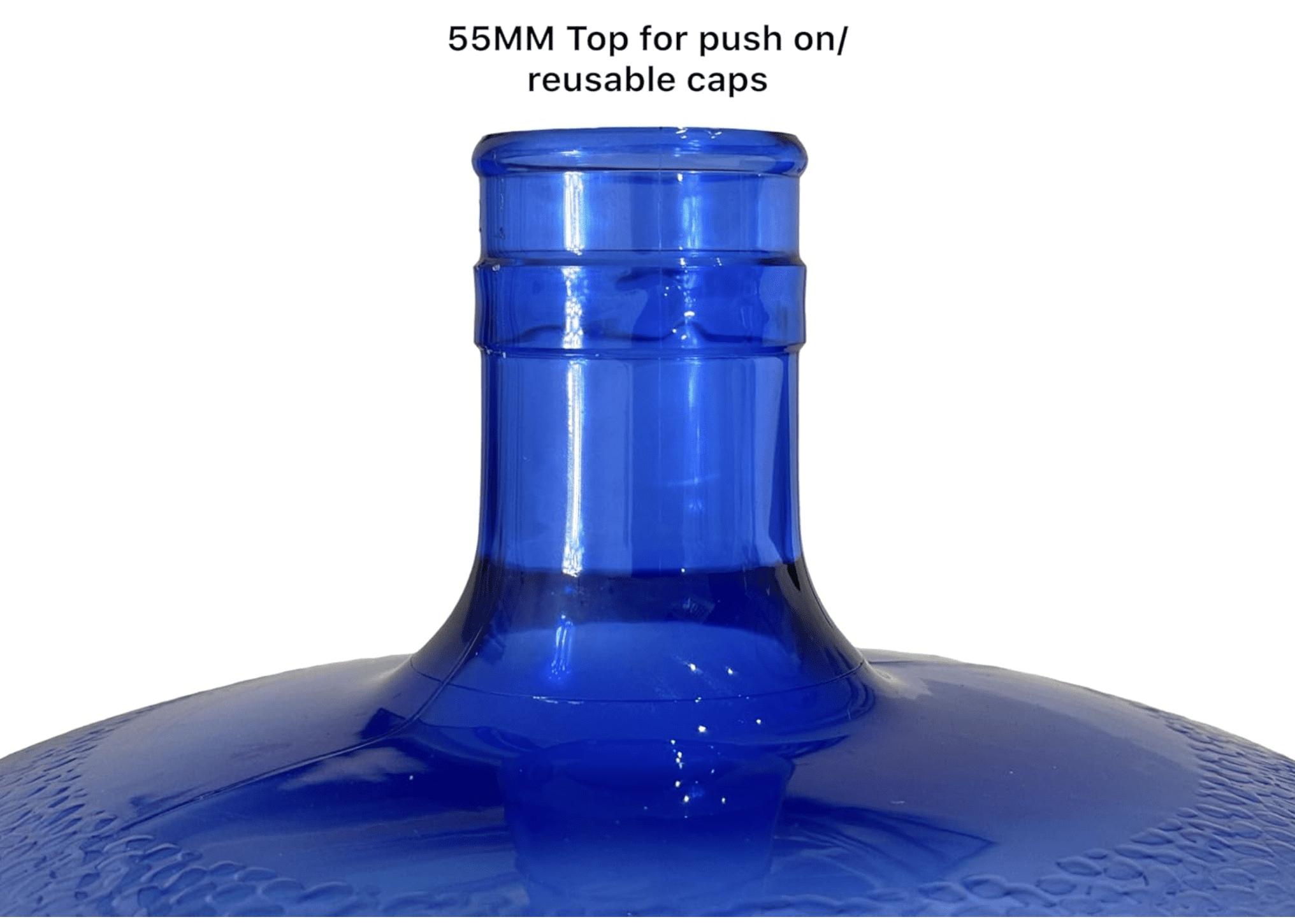 EcoForm 5 Gallon Reusable Water Bottle (Including Silicone Cap)