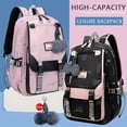 thumbnail image 1 of Chic Waterproof Student Daypack: TSA-Compliant, High-Capacity Backpack - Secure & Trendy Travel Companion, 1 of 5