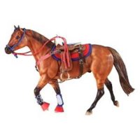 Breyer Western Horse Riding Set, Hot Colors