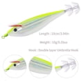 thumbnail image 2 of Señuelo Octopus Hooks 10cm 10g Luminous Octopus Bait Tackle (Luz) Verde JShteea  El nuevo, 2 of 3