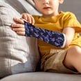 thumbnail image 3 of Jiueut Purple Butterfly Arm Cast Cover Arm Cast Sleeve with Thumb Cover Hand Cast Covers for Shower Adult Size S Wrist Cast Cover for Women Waterproof Arm Cast Cover for Shower, 3 of 7