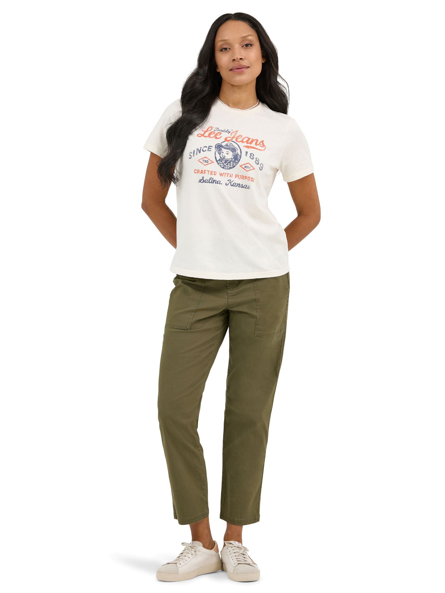 Lee® Women's Regular Fit Short Sleeve Graphic Tee, Sizes S-3XL