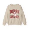 thumbnail image 3 of Santa Merry and Bright Sweatshirt, Xmas Sweatshirt 2025 - Sizes S-5XL ,Art Print JSC, 3 of 6