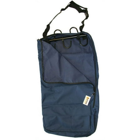 AJ Tack Deluxe Bridle Bag with Hooks Navy Blue