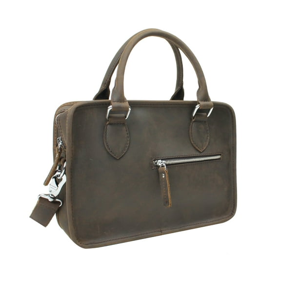 Vagarant Traveler Classic Full Grain Leather Small Shoulder Bag LS49.DB