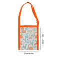 thumbnail image 2 of Beach Mesh Tote Bag Seashell Collecting Net Bags Adjustable Carrying Straps Shoulder Bag for Sand Beach Toys Towels Storage with Cartoon Pattern for Children Kids 4 Styles cool, 2 of 2