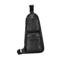thumbnail image 3 of Mochila multiusos para el pecho, ligera y moderna, ideal para viajes de negocios. Negro, 3 of 9