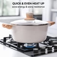 thumbnail image 6 of Caannasweis 10 Pieces Pots and Pans Nonstick Cookware Sets Granite Frying Pan Induction Cookware Pot, 6 of 7