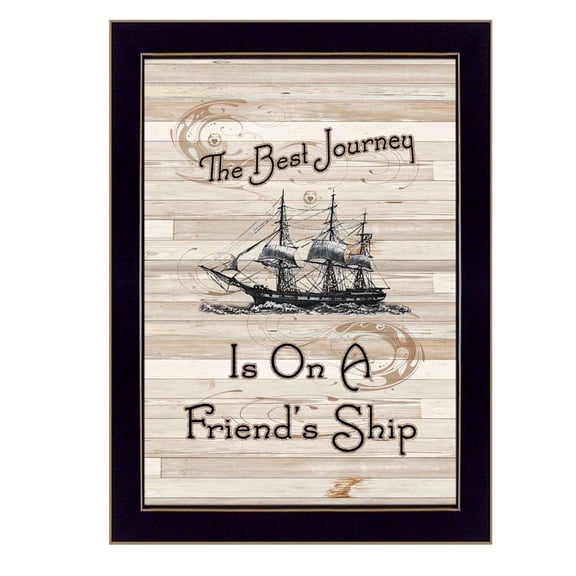 Friendship Journey by Millwork Engineering Printed Wall Art Wood Multi-Color
