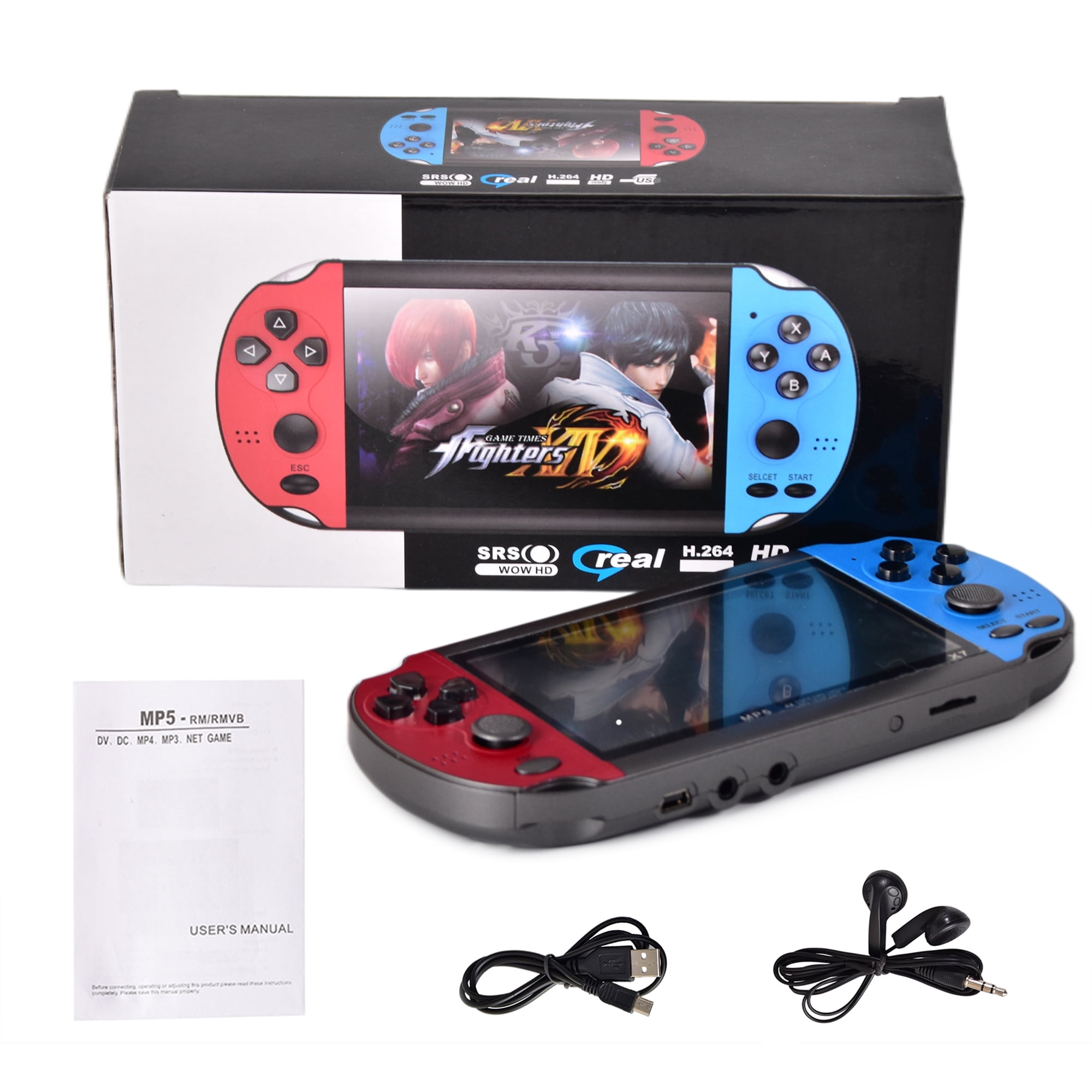 Seekfunning Portable Handheld Game Machine X16, 8GB RAM, 6.5 Inch