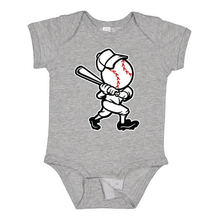 

Inktastic Baseball Character Gift Baby Boy or Baby Girl Bodysuit