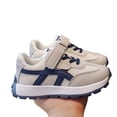thumbnail image 7 of Domzle Toddler Shoes Boys Girls | Wide Toe Box, Easy Slip-On,Barefoot-feel Fexible Sole Wipe-Clean Faux Leather or Breathable Mesh. Blue, 7 of 7