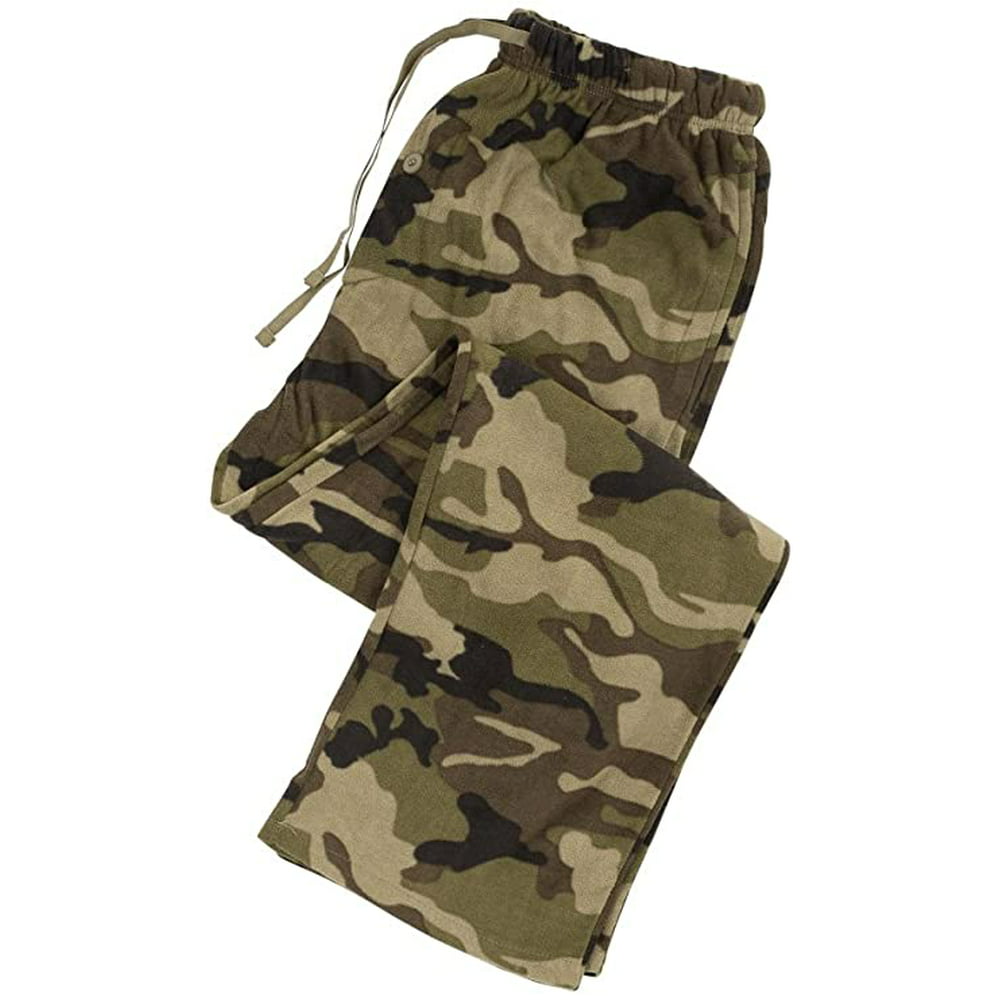 North 15 - North 15 Men's Camouflage Micro Fleece Lounge Pants - XX ...