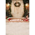 thumbnail image 2 of GreenDecor 5x7ft Christmas Theme Photography Backdrop Snow Garland Children Photo Backgrounds Party background for photo Studio, 2 of 4