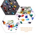 thumbnail image 4 of 100pcs Crystal Butterfly Beads Butterfly Shape Crystal Beads DIY Craft Hanging Charms, 4 of 9