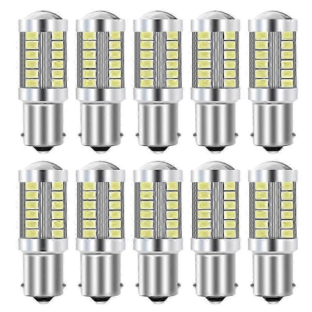 10X BAU15S PY21W 1156 BA15S P21W LED BAY15D LED Bulb 1157 P215W 7443 3157 Reverse Lights Brake Lamp Car LED Turn Signal Light