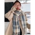 thumbnail image 2 of Bufanda de Cachemira de imitación para Mujer, Pashmina con flecos de estilo pijo, Pashmina larga, chal de invierno, novedad de 2023 Fivean unisex, 2 of 2