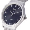 thumbnail image 2 of Casio MQ24M-1E Men's Analog Silver Stainless Steel Mesh Band Watch, 2 of 4