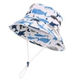 thumbnail image 3 of Mitankcoo Toddler Kids Sun Hats Cute Print UV Protection Bucket Hat for Beach Vacation & Outing Hiking, 3 of 5