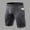 Dark Gray, variant on Mens Compression Shorts Running Spandex Underwear with Pockets Workout Gym Athletic Sports Tight Shorts(Dark Gray,XL)