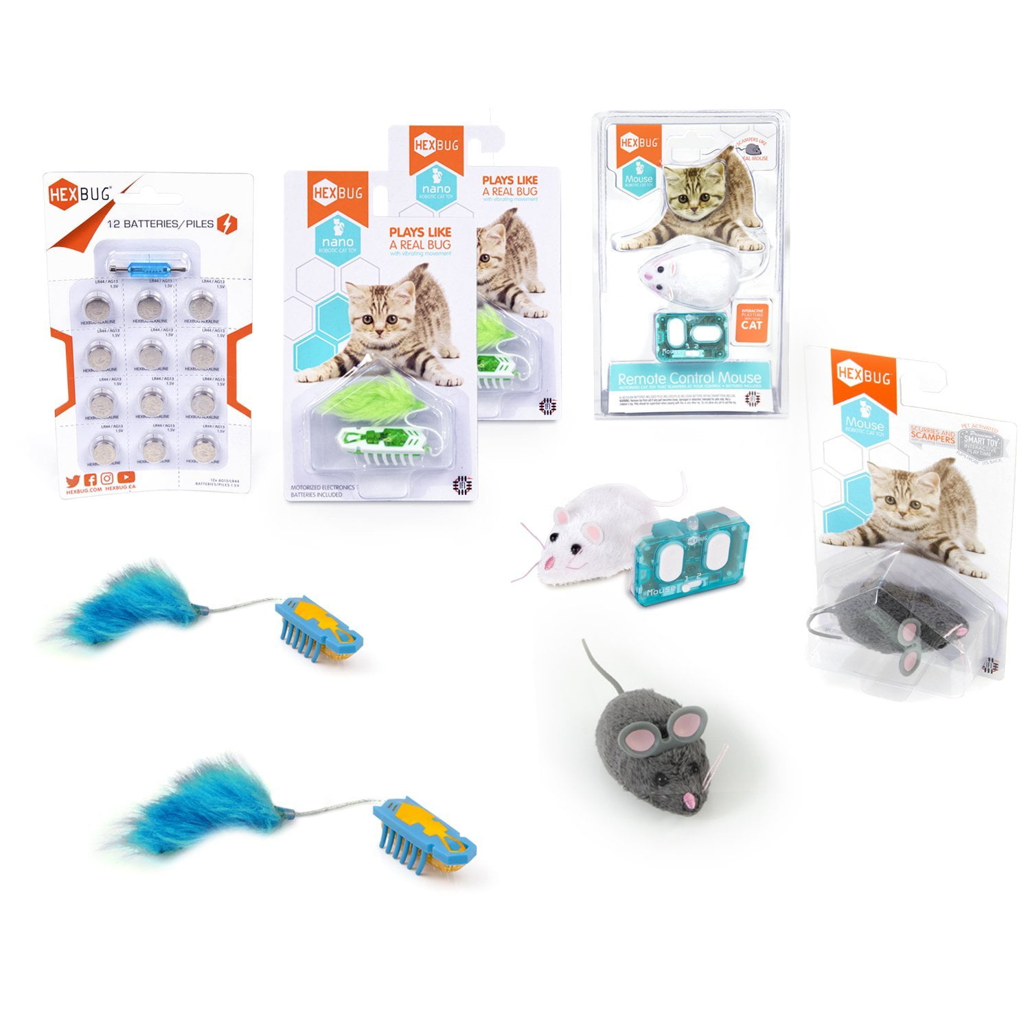 amazing robot bug toy for cats