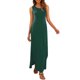 thumbnail image 3 of Gibobby Vestidos para Mujer Vestido casual de verano sin mangas para mujer Vestidos sueltos divididos con bolsillos(AG,G), 3 of 5