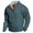 13Light Blue3, variant on VNKIDY Men's Western Vintage Solid Color Patchwork Printed Stand Tie Buckle Sweatshirt Male Long Sleeve Pullover Autumn Winter Streetwear Leisure