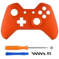 thumbnail image 2 of eXtremeRate Custom Design Unique Top Shell Case Front Housing Replacement Faceplate Kits for Xbox One Remote Controller Cover (Soft Touch Orange), 2 of 7