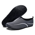 thumbnail image 2 of LTTVQM Water Shoes for Women Men Quick-Dry Barefoot Aqua Socks for Beach Swim Surf Yoga Pool Trendy Breathable Gym Non-Slip Shoes Gray 42(US-9), 2 of 4