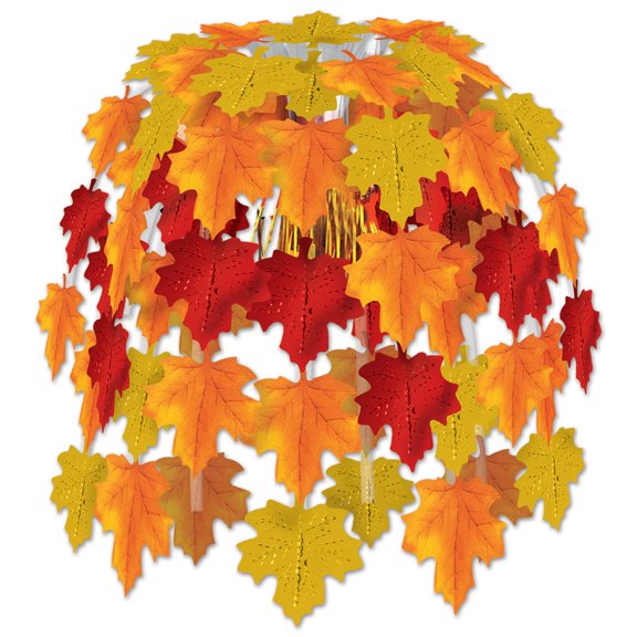 Beistle Thanksgiving Party Leaves of Autumn Cascade (Case of 12)