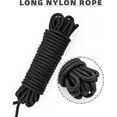 thumbnail image 5 of BLUEWING Buoy Ball Float Leash with Stainless Steel Clips Spike Ball Buoy for Fishing Drift Anchors System and Lake River Ocean Anchoring Fishing Drift Anchors System, with 9m Nylon Rope, 5 of 6