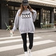 thumbnail image 3 of Baseball Sweatshirt for Mom's Checkered Baseball Mom Sweatshirt Women Gift for Softball Mom, 3 of 6