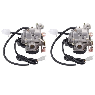 NIBBI Racing Performance 30mm Motorcycle Carburetor GY6 Carburetor 200cc Dirt Bike Carburetor Kit With Carburetor Jets Fit Kayo Apollo Dirt Bike Mini Bike Ssr Ttr Gy6 Scooter Moped Sliver 30mm