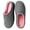 Gray/Pink, variant on Fuzzy Two-Tone Slippers for Women Memory Foam House Shoes with Non-slip Sole for Indoor and Outdoor Comfort