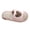 Pink, variant on Fuzzy Leopard Heart Slippers for Women Soft Furry Warm Slides House Shoes Indoor Outdoor(Pink,7-8)