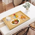 thumbnail image 3 of 11.02 Lbs Pine Wood Noodle Board Stovetop Cover Oversized Kitchen Serving Tray, 3 of 18