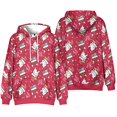 thumbnail image 1 of MINISO-Sudadera con capucha de Hello Kitty para mujer, suéter de manga larga con estampado navideño en 3d, ropa encantadora, 1 of 5