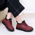thumbnail image 2 of Womens Winter Snow Boots Wide Toe Box Warm Hiking Non Slip Shoes Fuzzy Lined Lightweight Casual Outdoor Waterproof Booties, 2 of 9