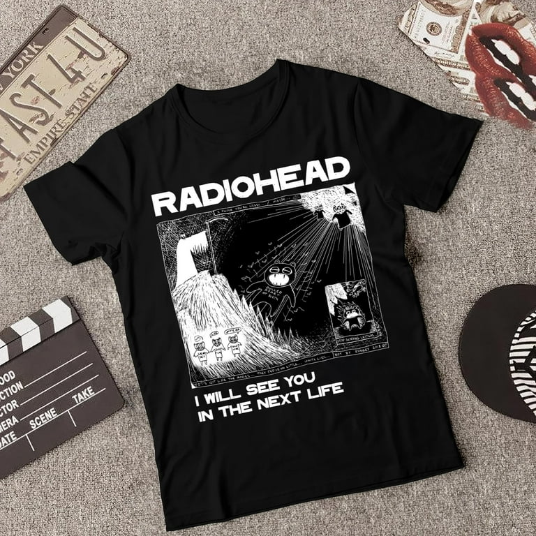 Radiohead レディオヘッド KID A Tシャツ バンド Tシャツ リンガー