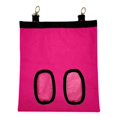 thumbnail image 1 of Rose Red - Rabbit Hay Bag - Hay Feeder - Black Hanging Hay Bag - Toy and Pet Storage Accessory, 1 of 5